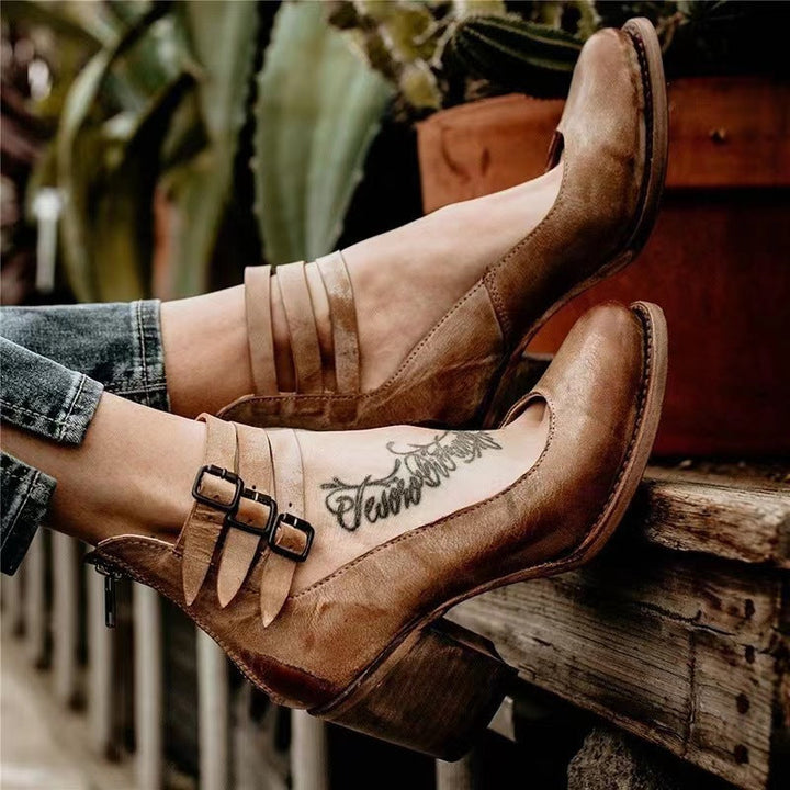 Norah™ | Scarpe con tacco vintage