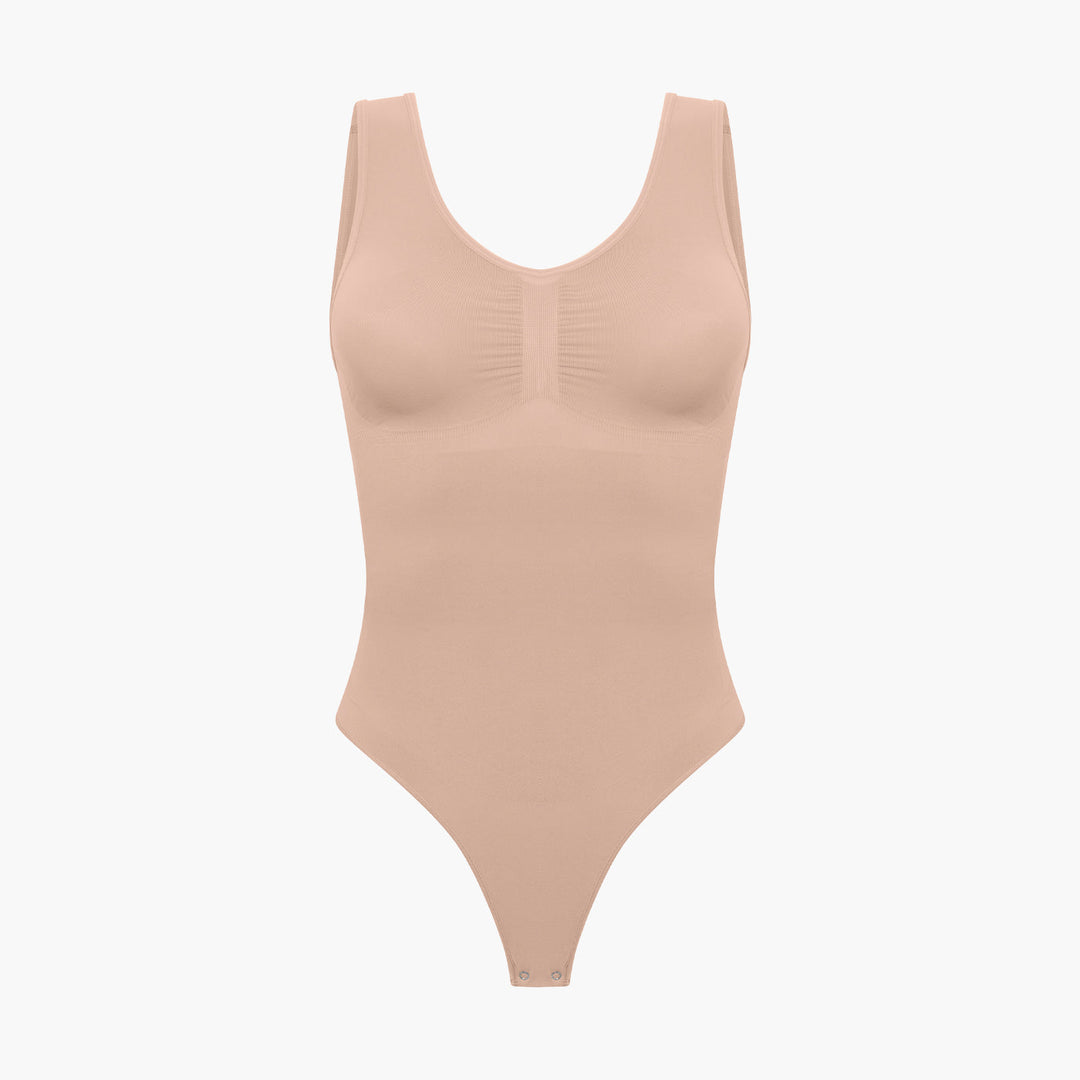 Tank Bodysuit Sculpting Shapewear mit String - Mid Season