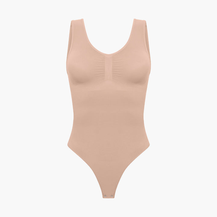 Tank Bodysuit Sculpting Shapewear mit String - Mid Season