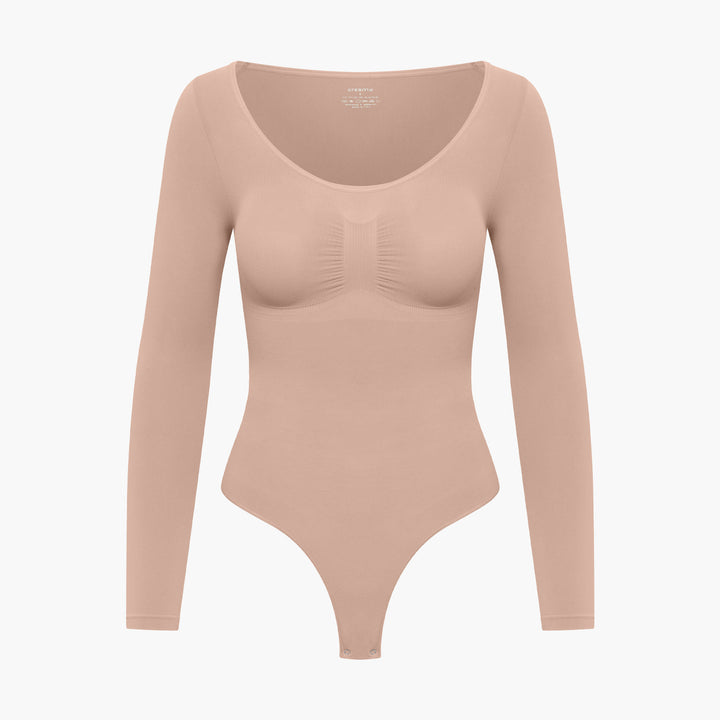 Bodysuit Sculpting Shape wear Long sleeve - Mid Season