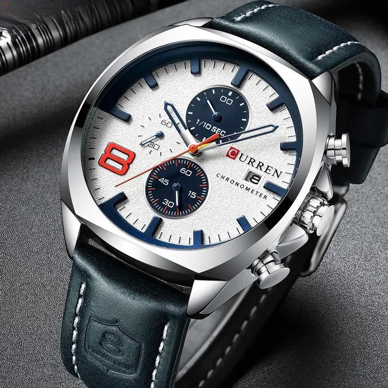 Orologio sportivo militare cronografo impermeabile
