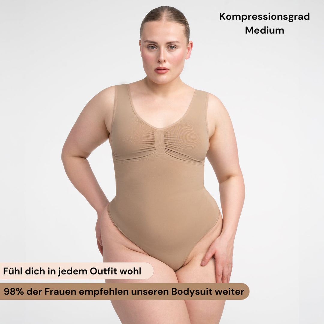 Tank Bodysuit Sculpting Shapewear mit String - Mid Season