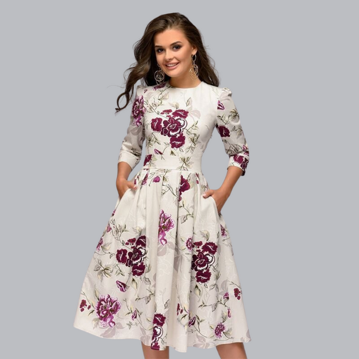 Rosamunde™ | Abito floreale – romanticismo ed eleganza senza tempo