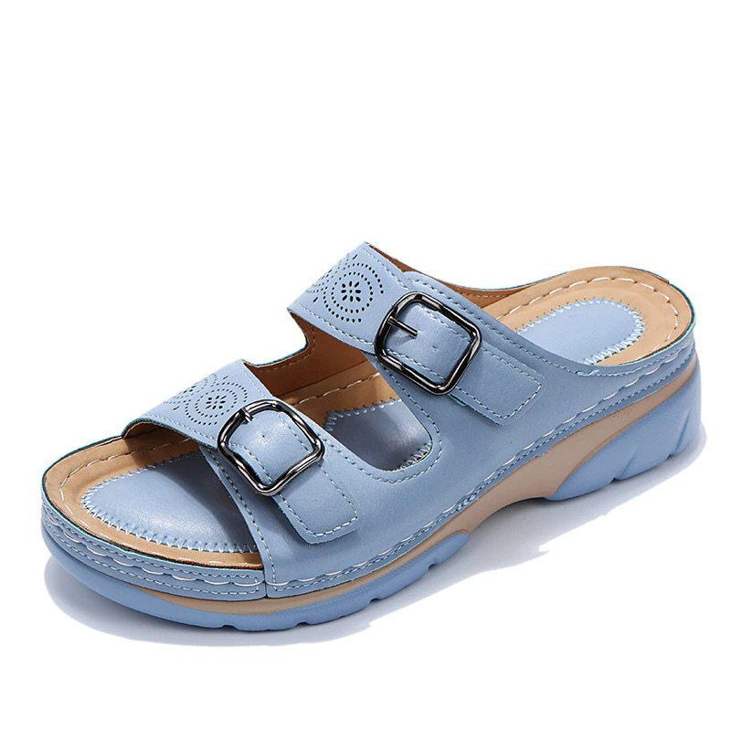 Liv™ | Sandali ortopedici in pelle