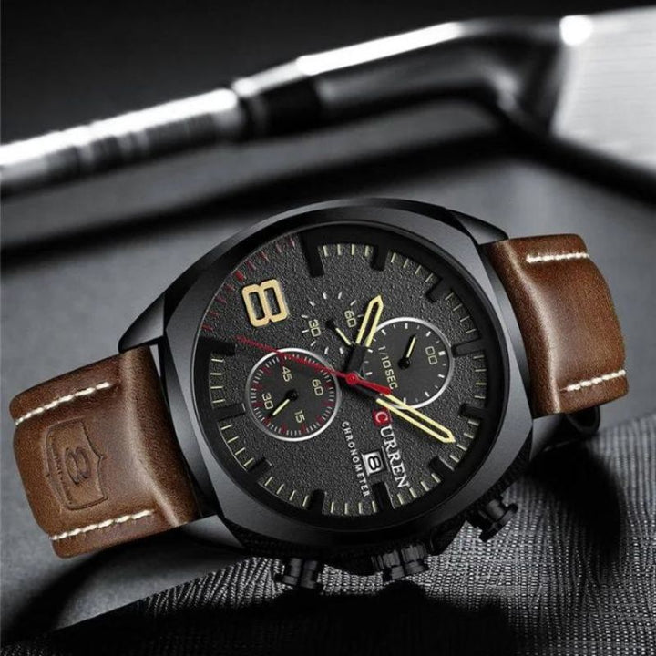 Orologio sportivo militare cronografo impermeabile