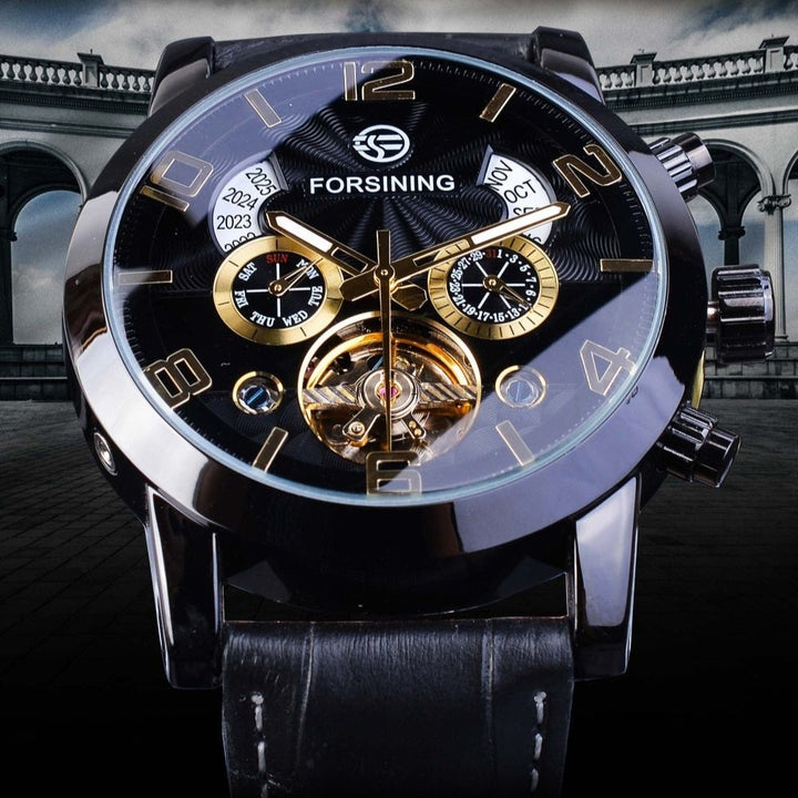 Orologio meccanico automatico Tourbillon di lusso