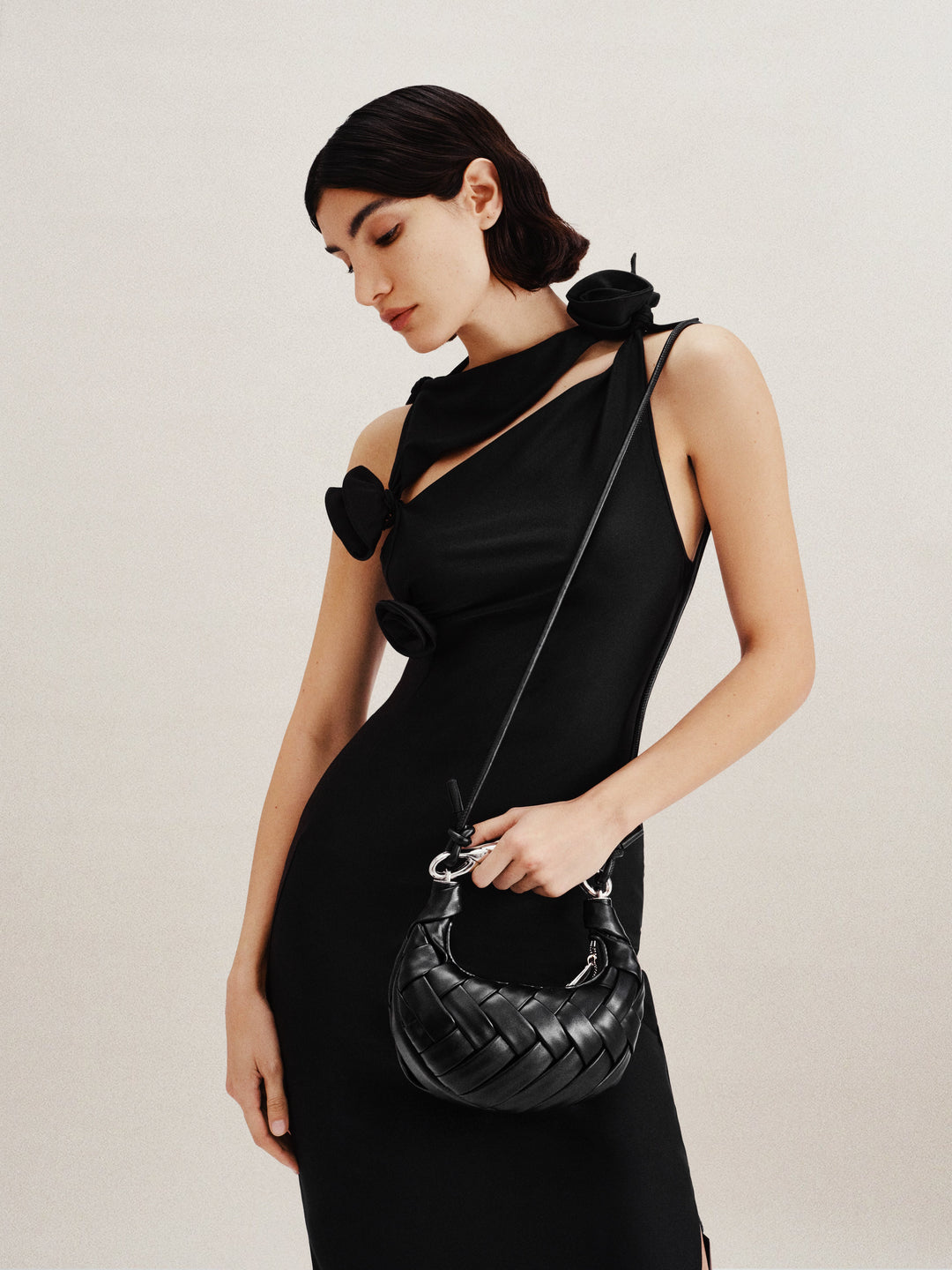 Orla Woven Crossbody Bag