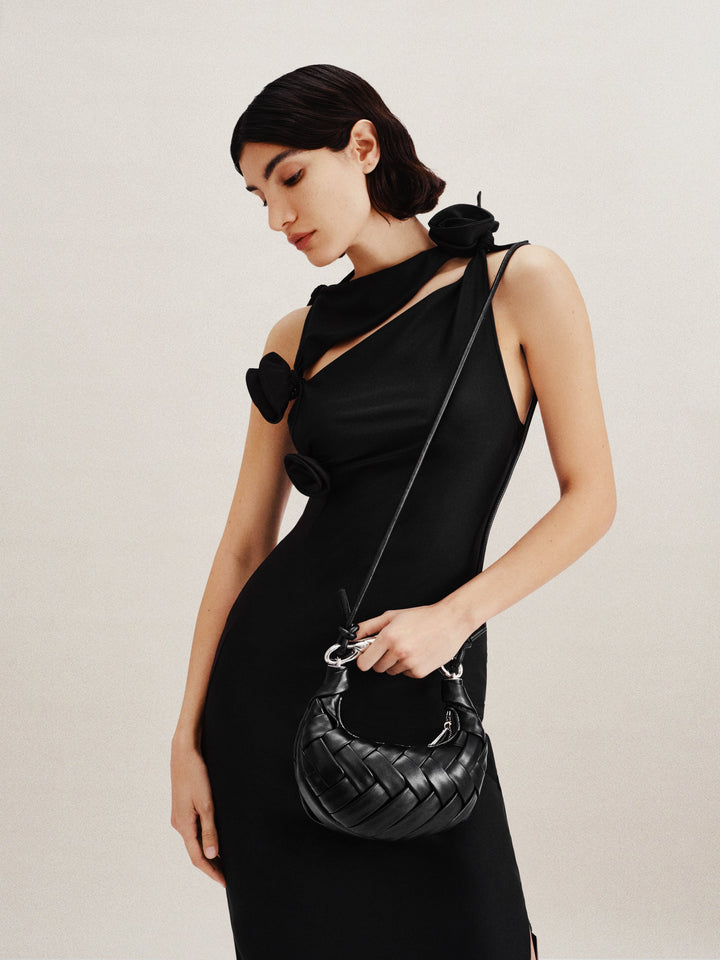 Orla Woven Crossbody Bag
