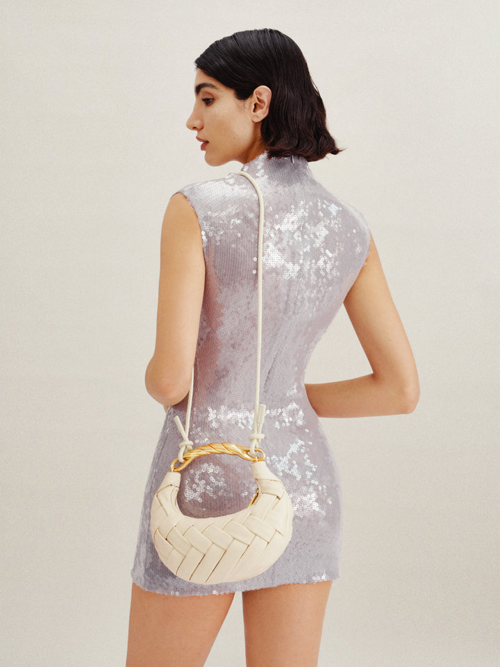 Orla Woven Crossbody Bag