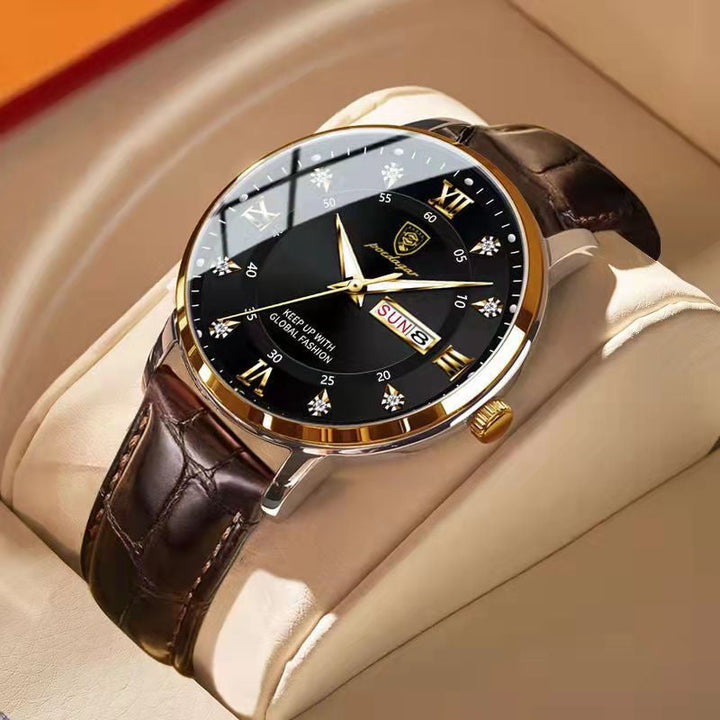 Orologio luminoso impermeabile da uomo