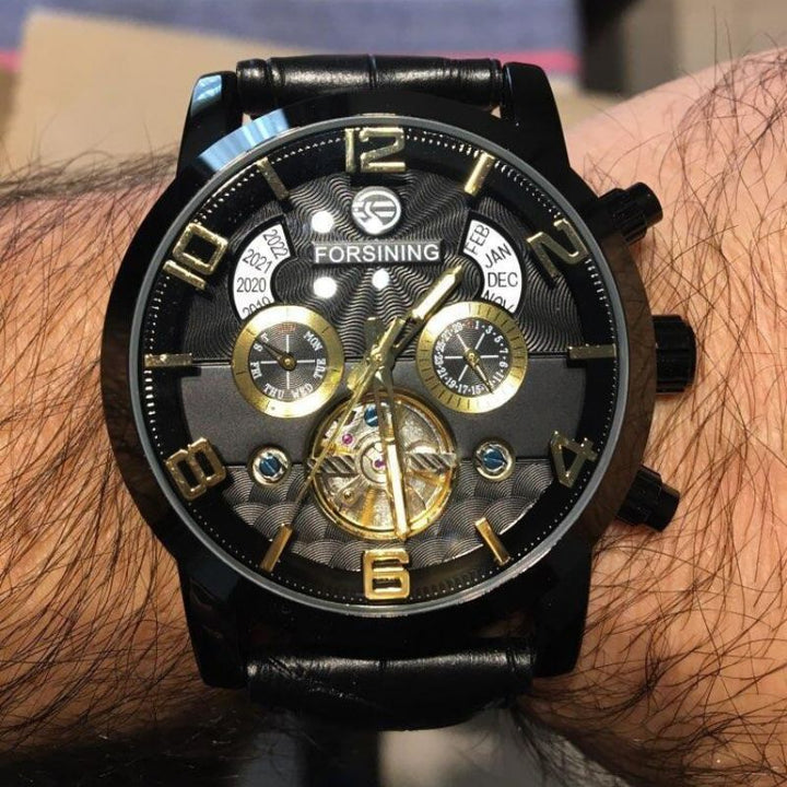 Orologio meccanico automatico Tourbillon di lusso