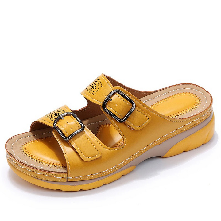Liv™ | Sandali ortopedici in pelle