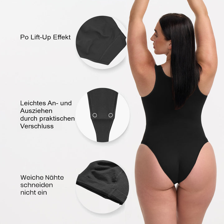 Tank Bodysuit Sculpting Shapewear mit Slip - Mid Season
