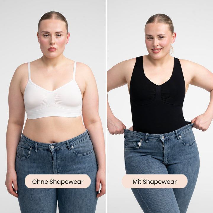 Tank Bodysuit Sculpting Shapewear mit String - Mid Season