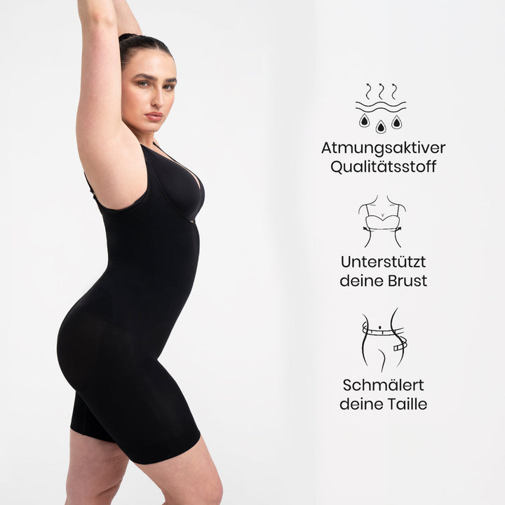 Bodysuit Sculpting Shapewear mit offener Brust - Mid Season
