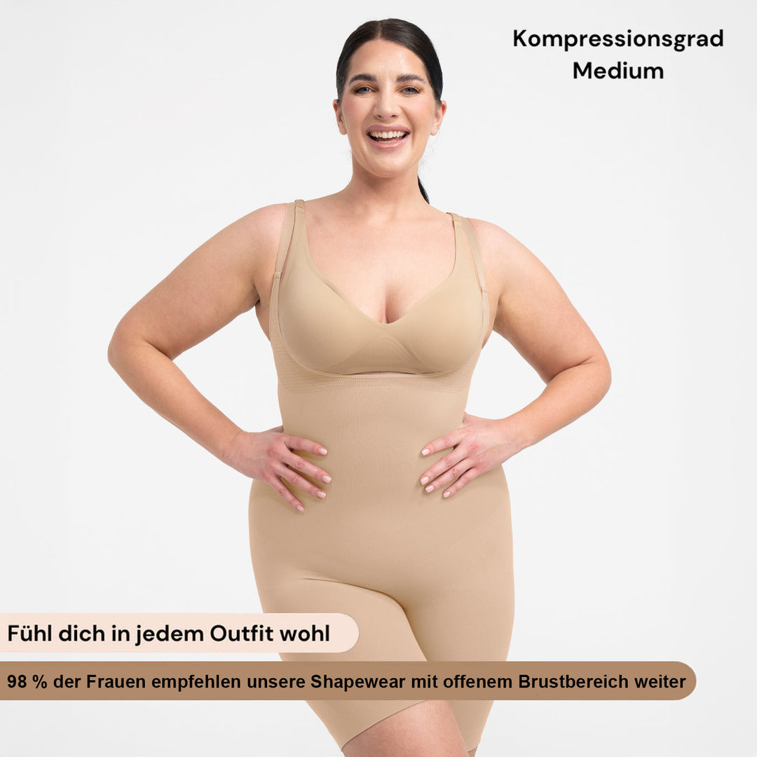 Bodysuit Sculpting Shapewear mit offener Brust - Mid Season