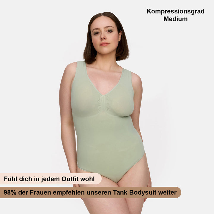 Tank Bodysuit Sculpting Shapewear mit Slip - Mid Season