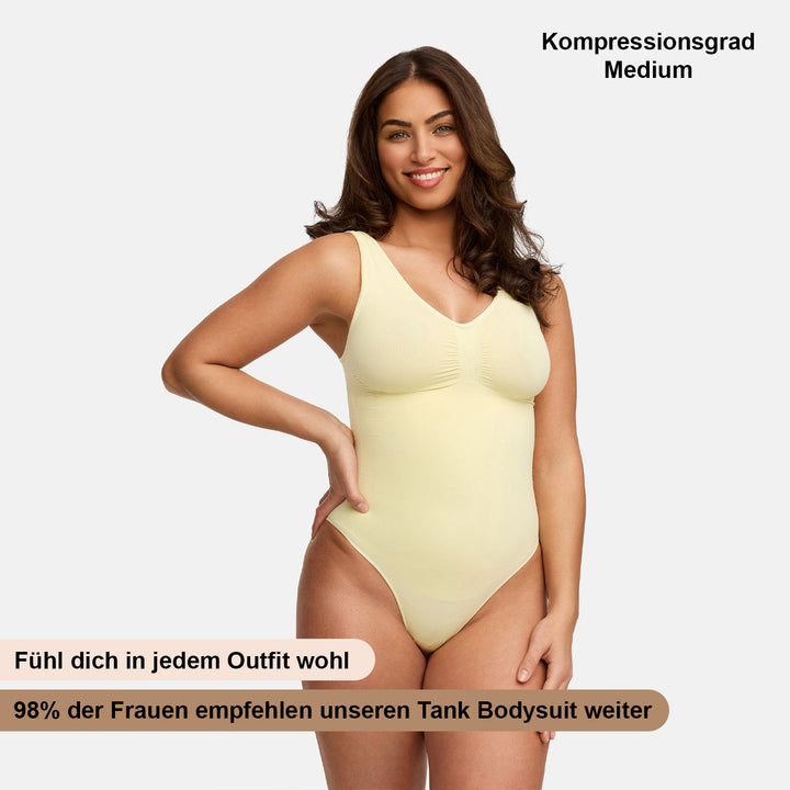 Tank Bodysuit Sculpting Shapewear mit Slip - Mid Season
