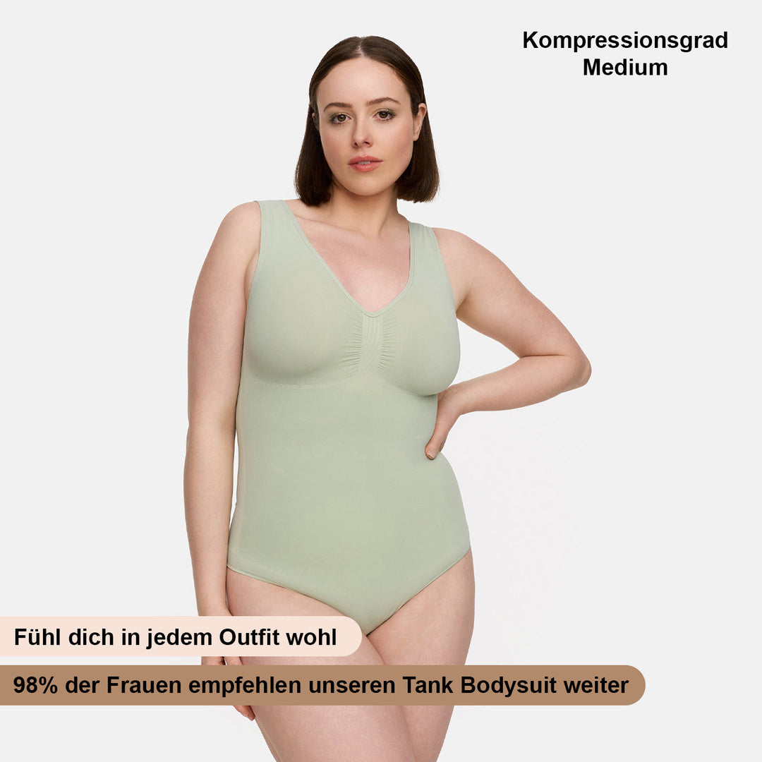 Tank Bodysuit Sculpting Shapewear mit String - Mid Season