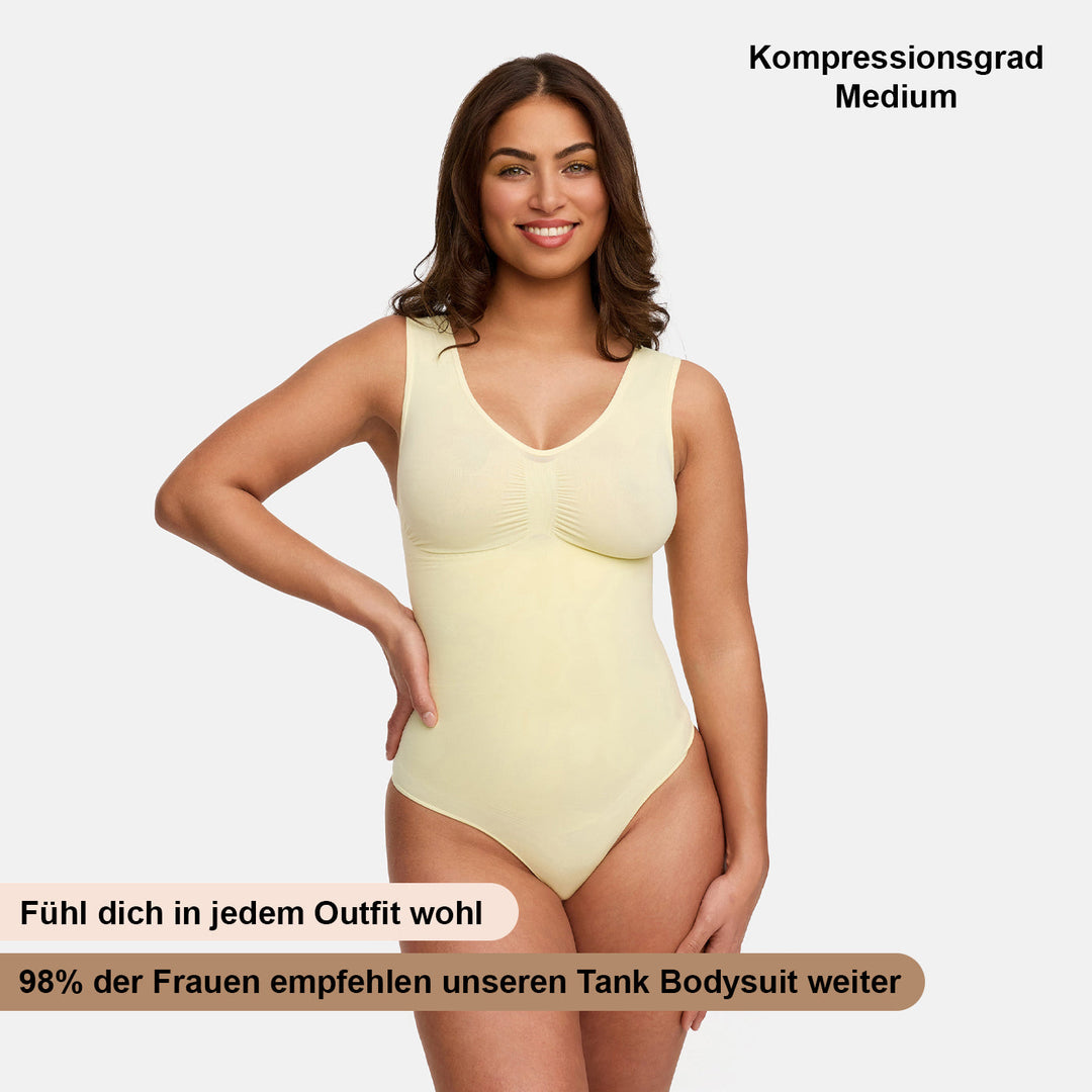 Tank Bodysuit Sculpting Shapewear mit String - Mid Season