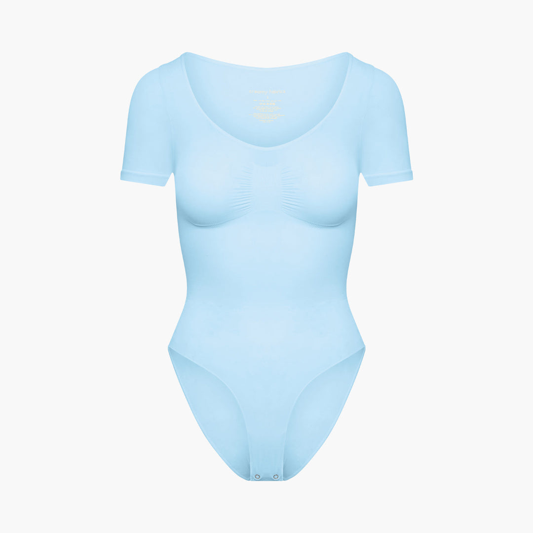 T-Shirt Bodysuit Sculpting Shapewear mit Slip - Mid Season