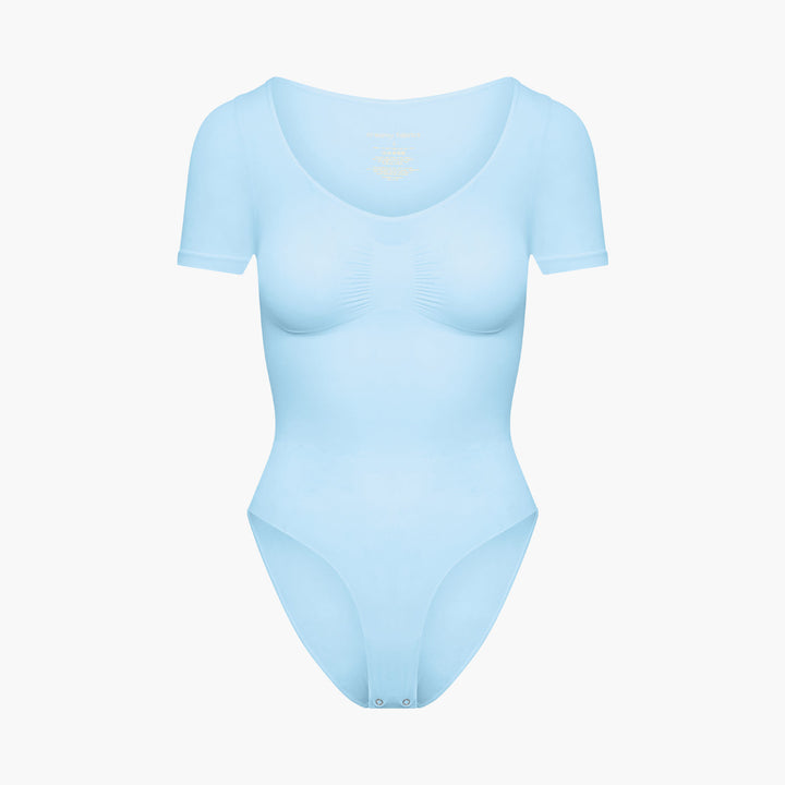 T-Shirt Bodysuit Sculpting Shapewear mit Slip - Mid Season