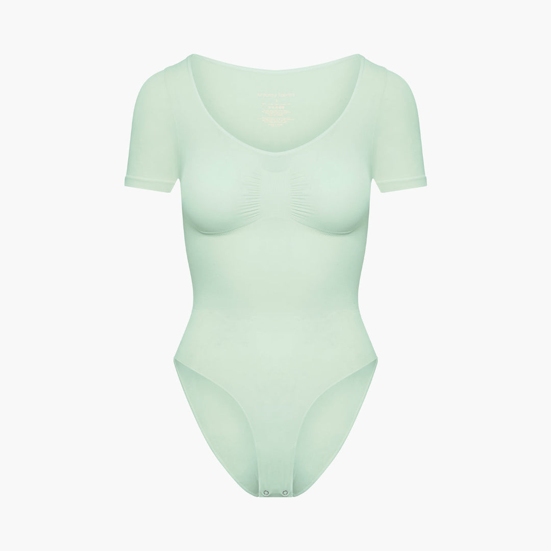 T-Shirt Bodysuit Sculpting Shapewear mit Slip - Mid Season