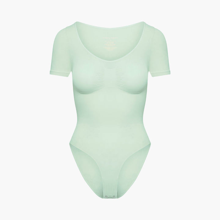 T-Shirt Bodysuit Sculpting Shapewear mit Slip - Mid Season