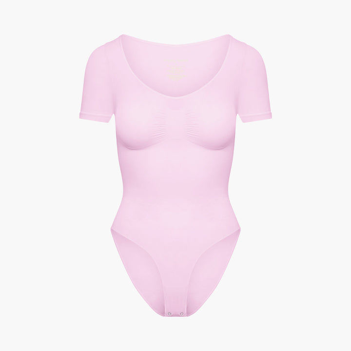 T-Shirt Bodysuit Sculpting Shapewear mit Slip - Mid Season