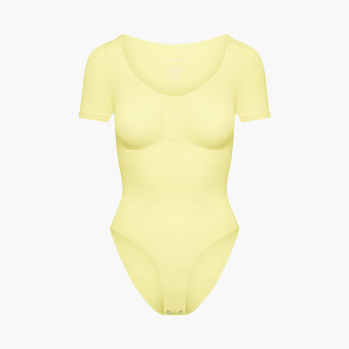 T-Shirt Bodysuit Sculpting Shapewear mit Slip - Mid Season