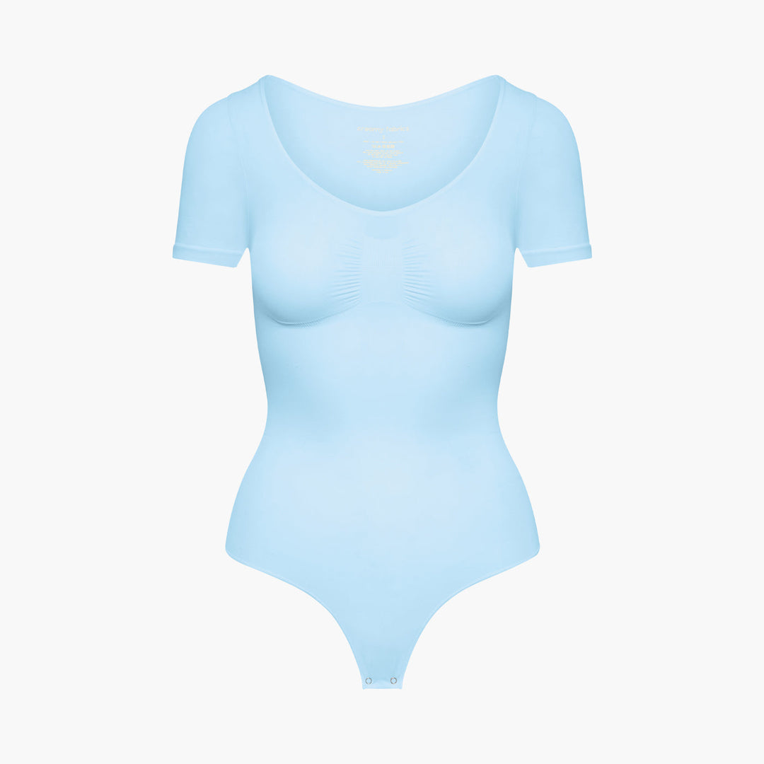 T-Shirt Bodysuit Sculpting Shapewear mit String - Mid Season