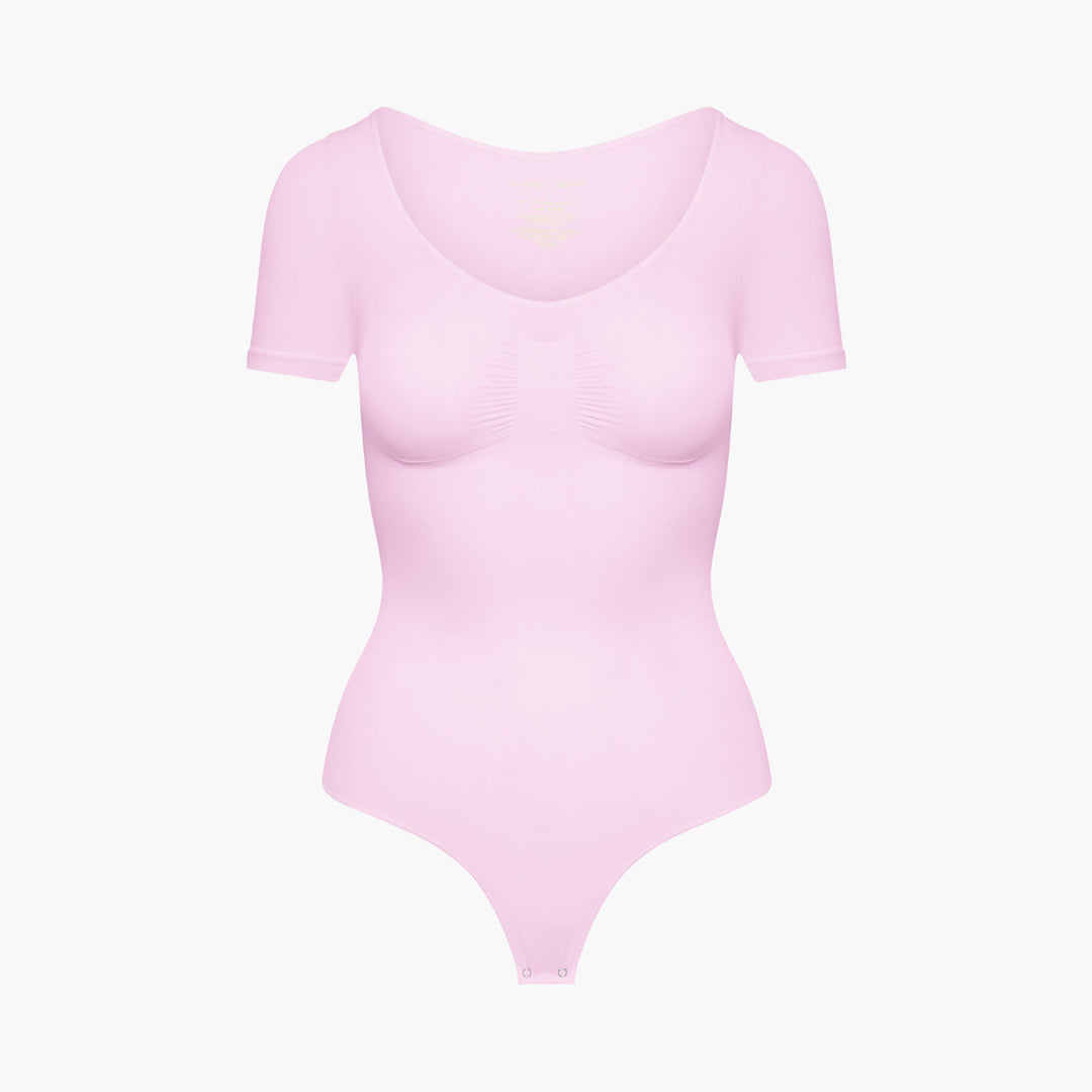 T-Shirt Bodysuit Sculpting Shapewear mit String - Mid Season