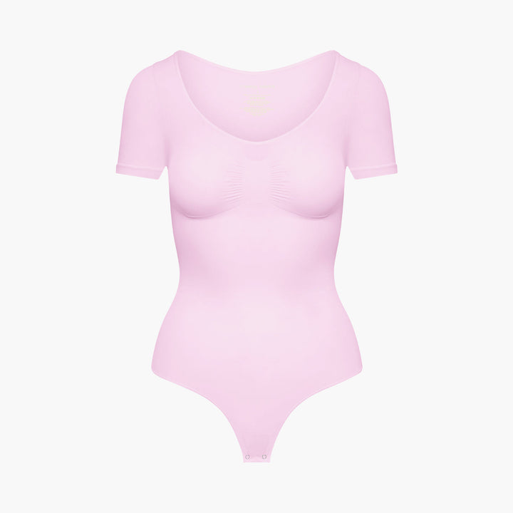 T-Shirt Bodysuit Sculpting Shapewear mit String - Mid Season