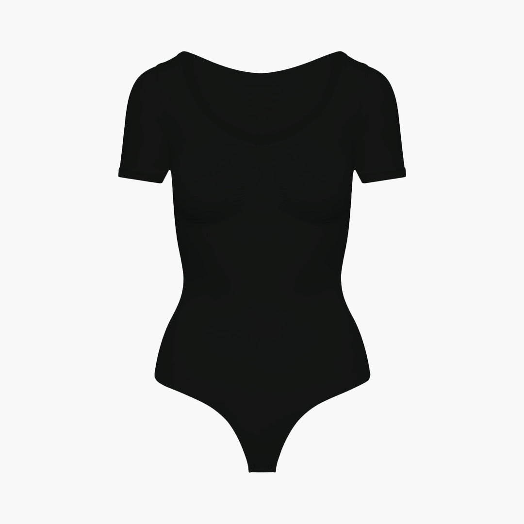 T-Shirt Bodysuit Sculpting Shapewear mit String - Mid Season