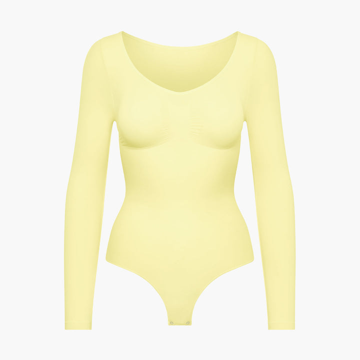 Bodysuit Sculpting Shape wear Long sleeve - Mid Season