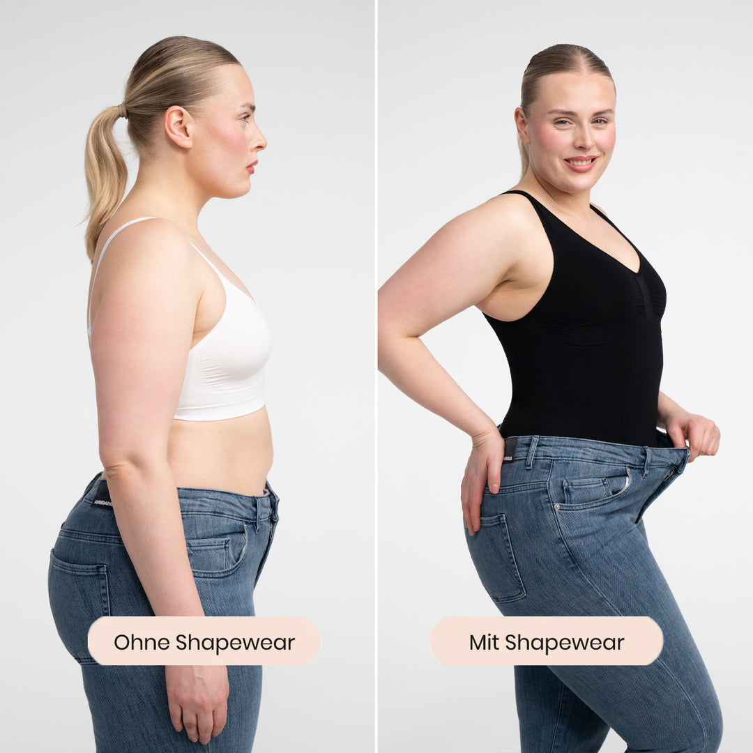 Tank Bodysuit Sculpting Shapewear mit String - Mid Season