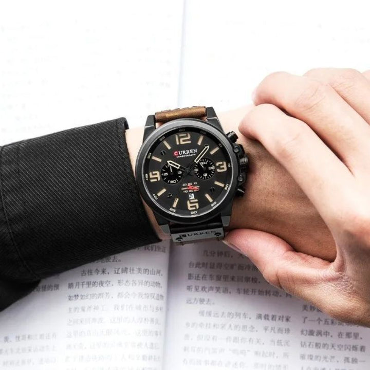 Orologio al quarzo casual alla moda