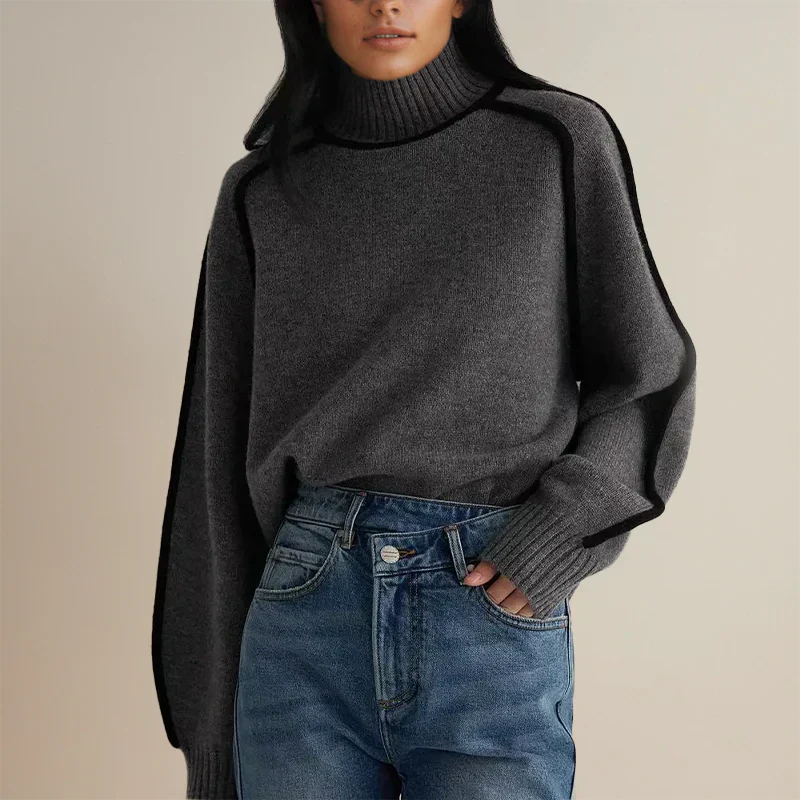 Amanda™ | Stilvoller Rollkragenpullover