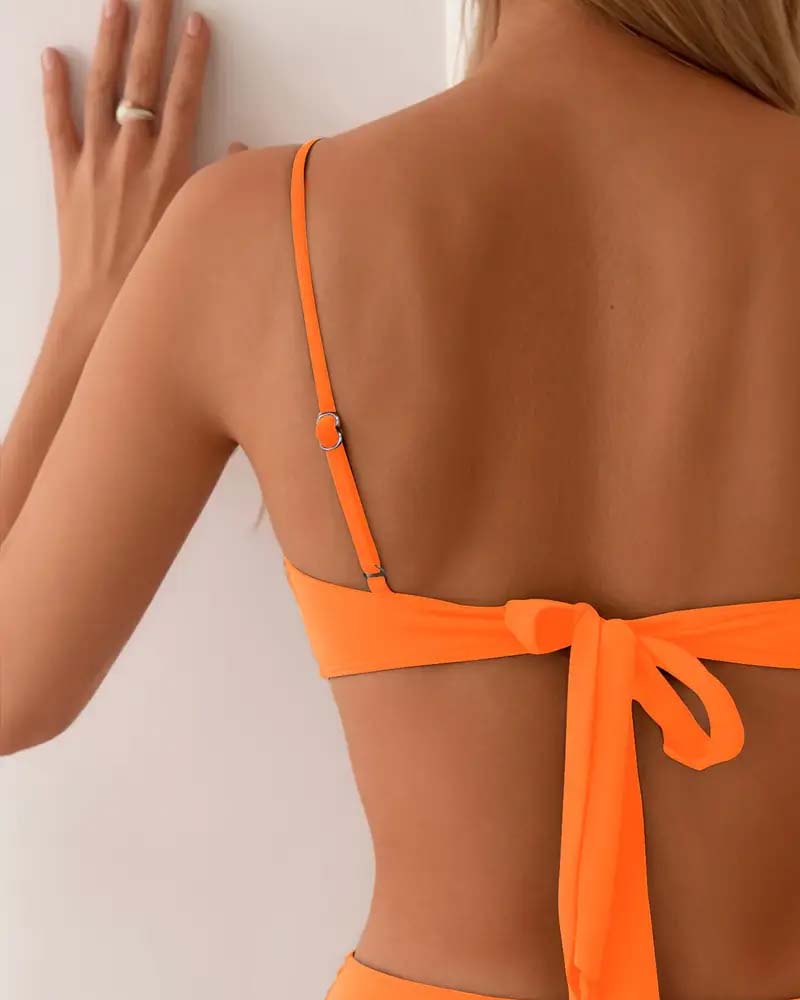 Bikini Sexy Modisch Zweiteilig