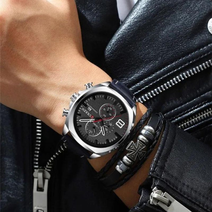 Orologio sportivo militare cronografo impermeabile
