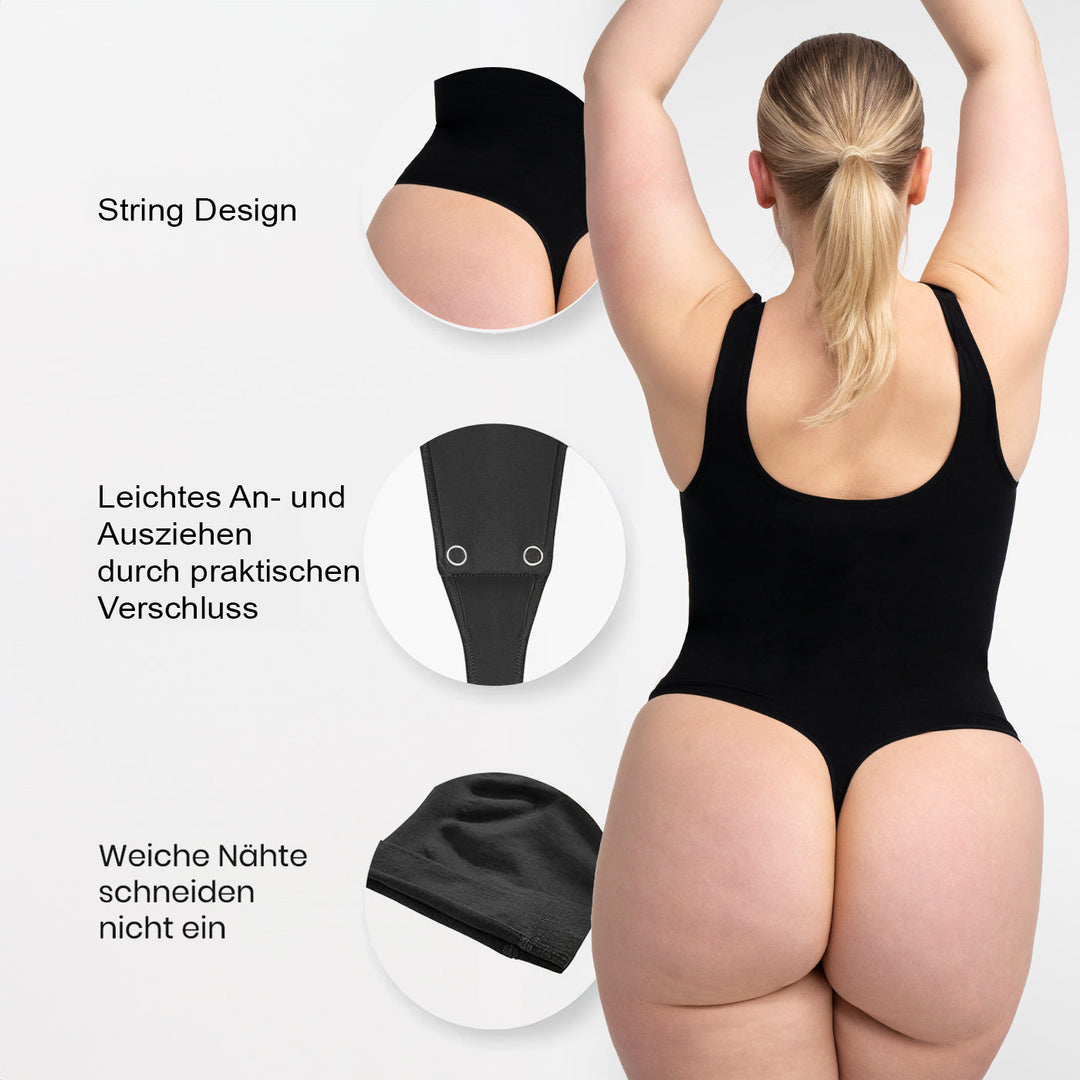 Tank Bodysuit Sculpting Shapewear mit String - Mid Season