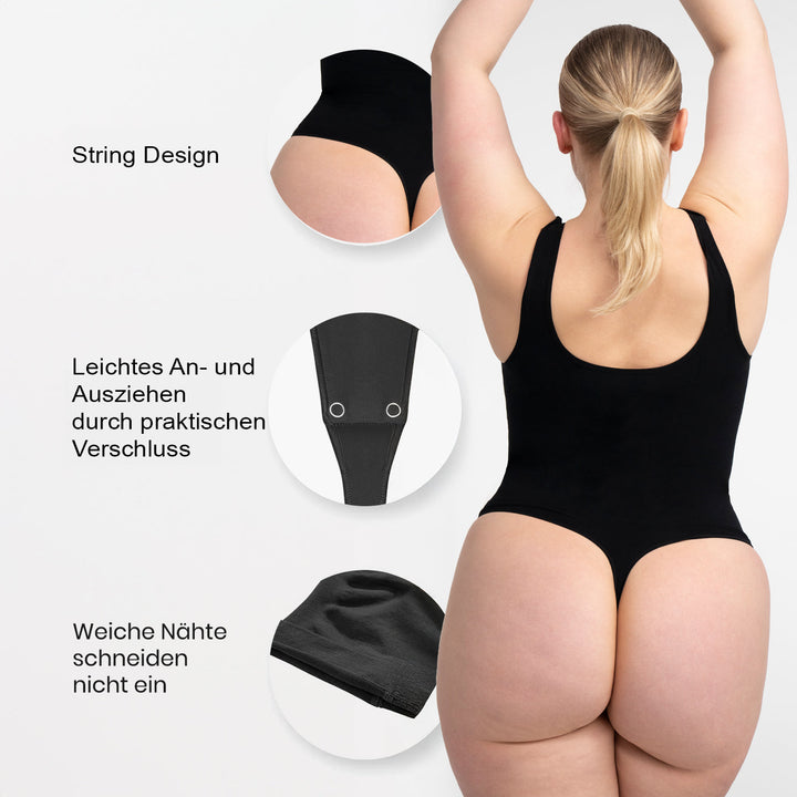 Tank Bodysuit Sculpting Shapewear mit String - Mid Season