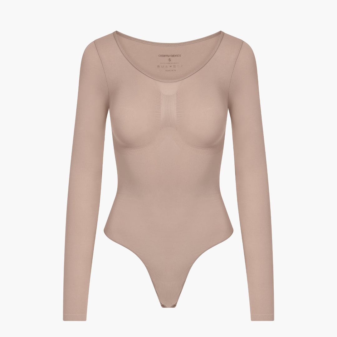 Bodysuit Sculpting Shape wear Long sleeve - Mid Season