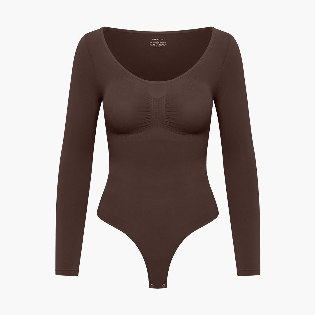 Bodysuit Sculpting Shape wear Long sleeve - Mid Season