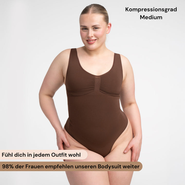 Tank Bodysuit Sculpting Shapewear mit String - Mid Season