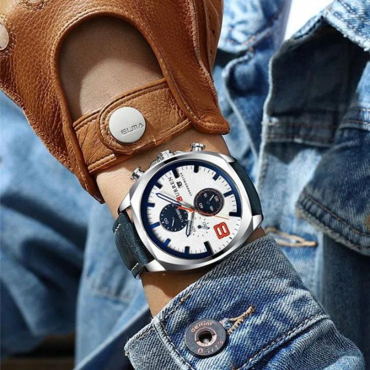Orologio sportivo militare cronografo impermeabile