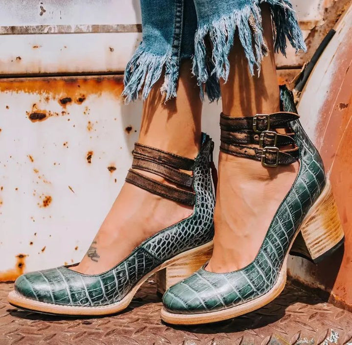Norah™ | Scarpe con tacco vintage