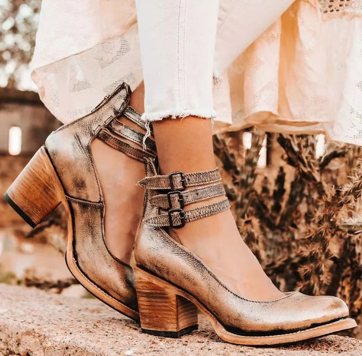 Norah™ | Scarpe con tacco vintage