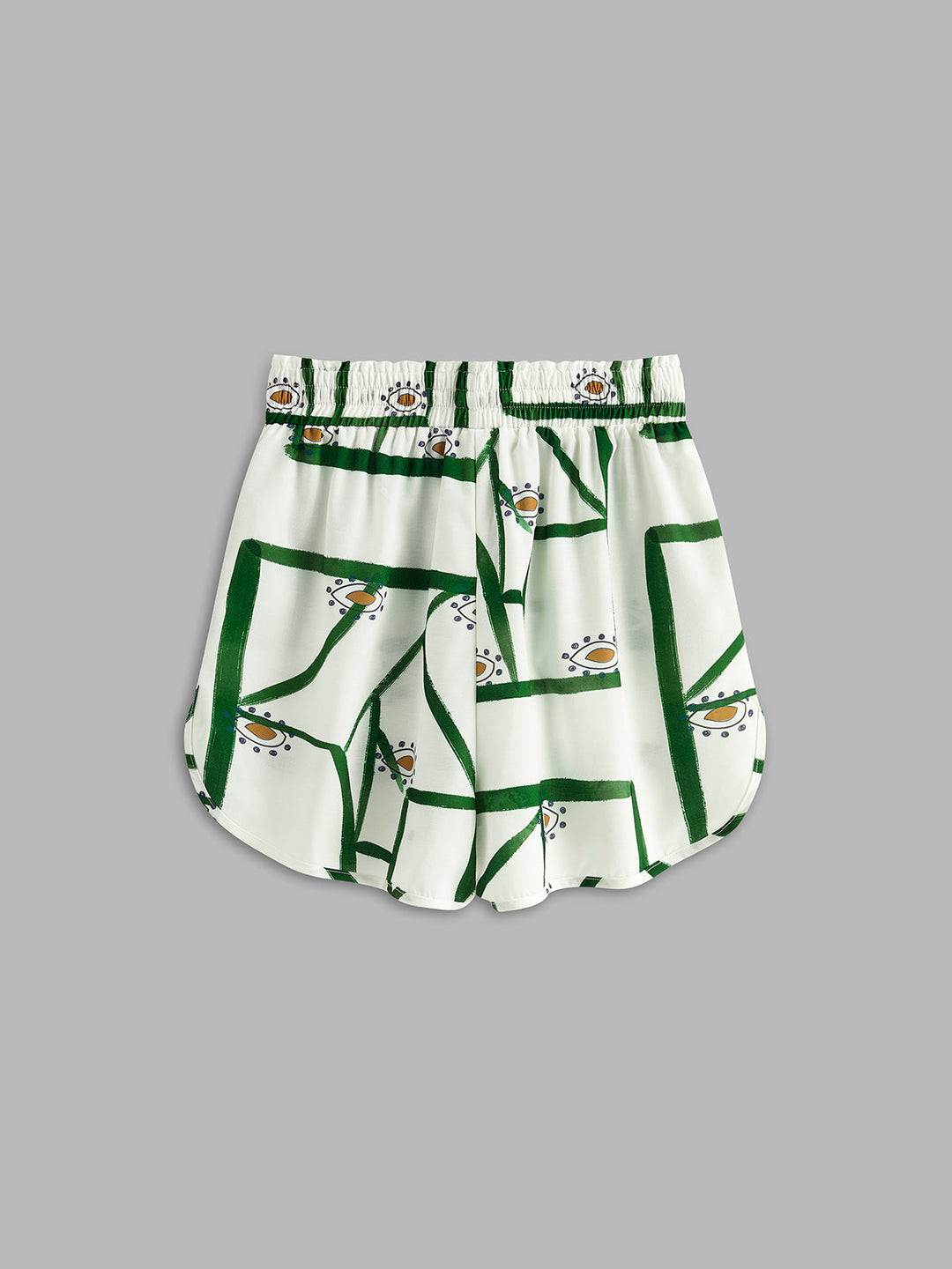 Set di pantaloncini con coulisse stampati