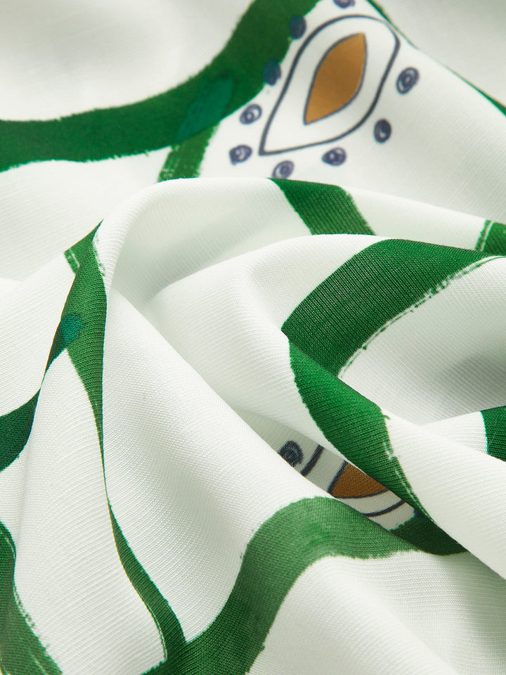 Set di pantaloncini con coulisse stampati